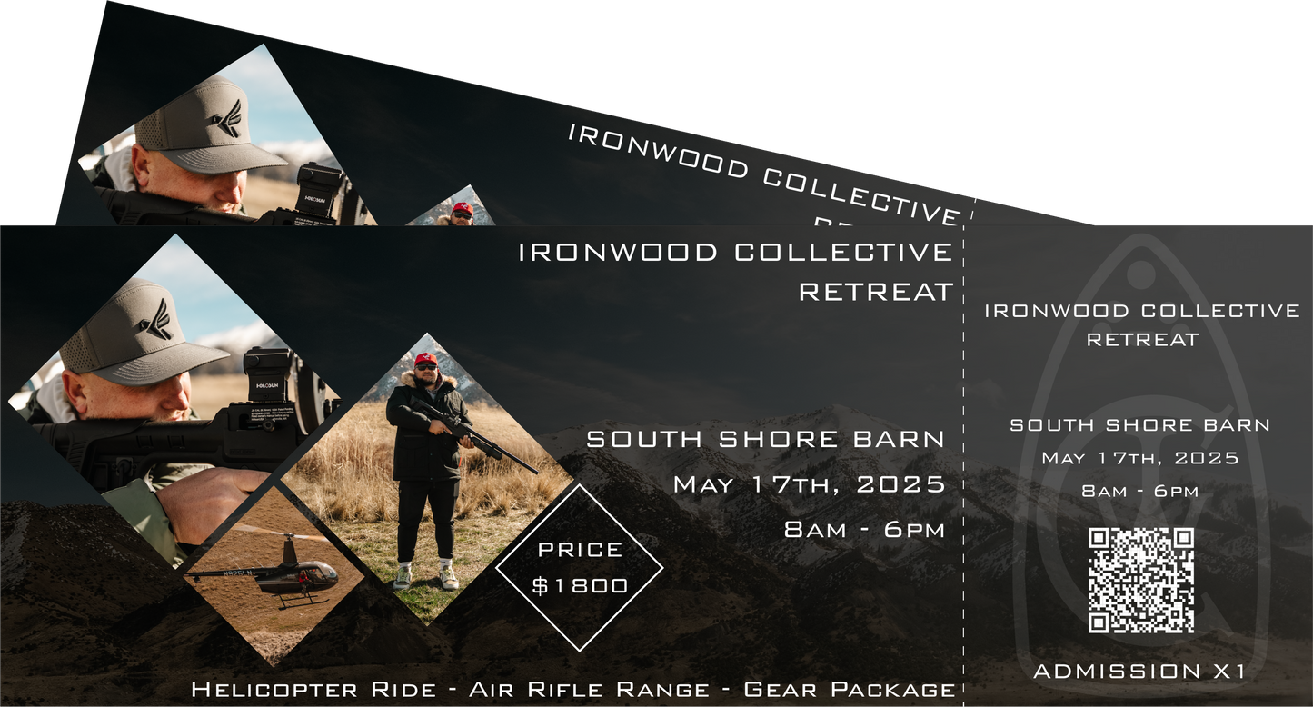 Ticket for ironwood Collective event May 17th 2025 - regular $1800
